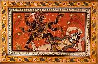 Shakti Kali and Shiva